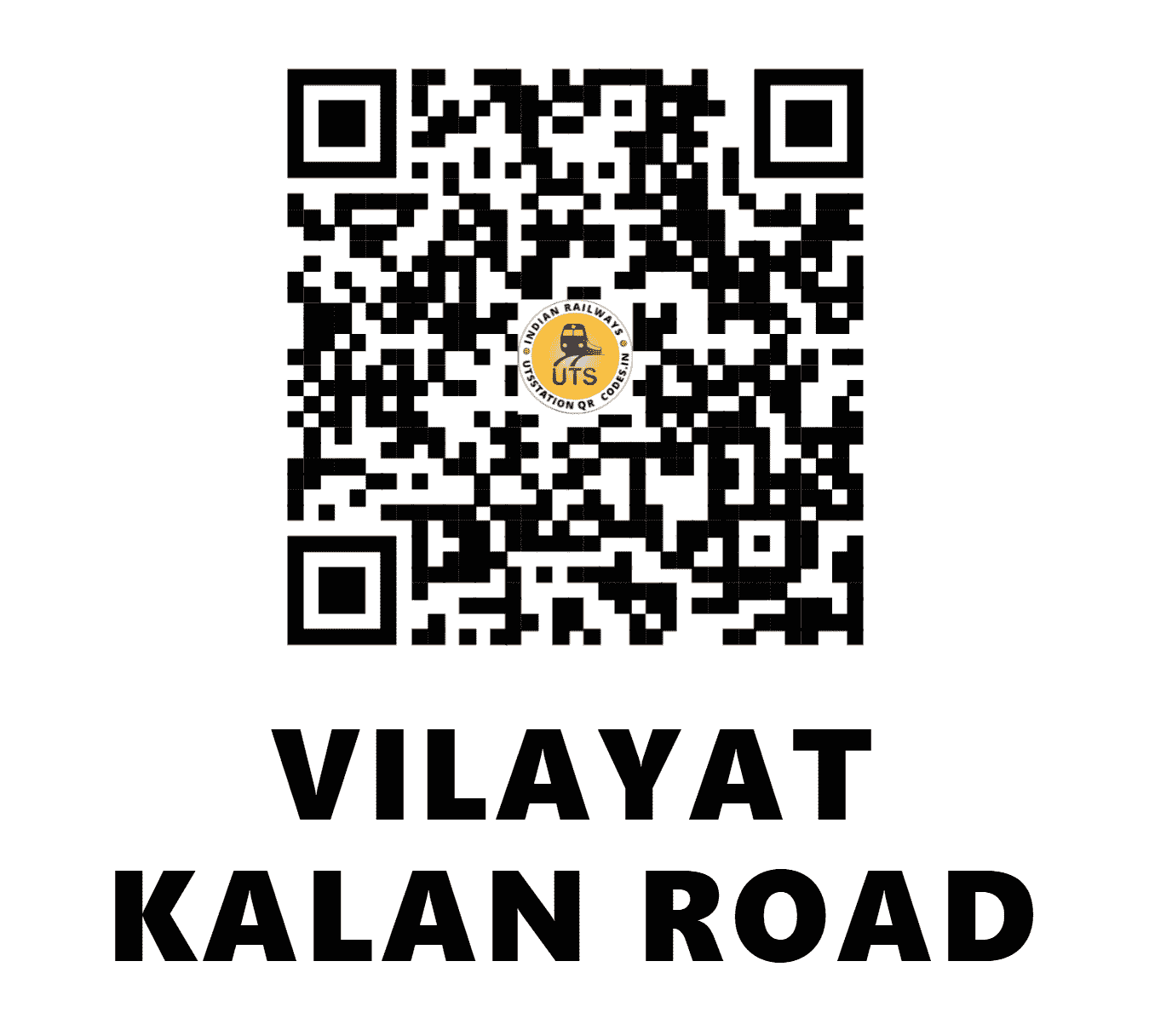 UTS QR Code for VILAYAT KALAN ROAD - VYK (SB - MADHYA PRADESH)